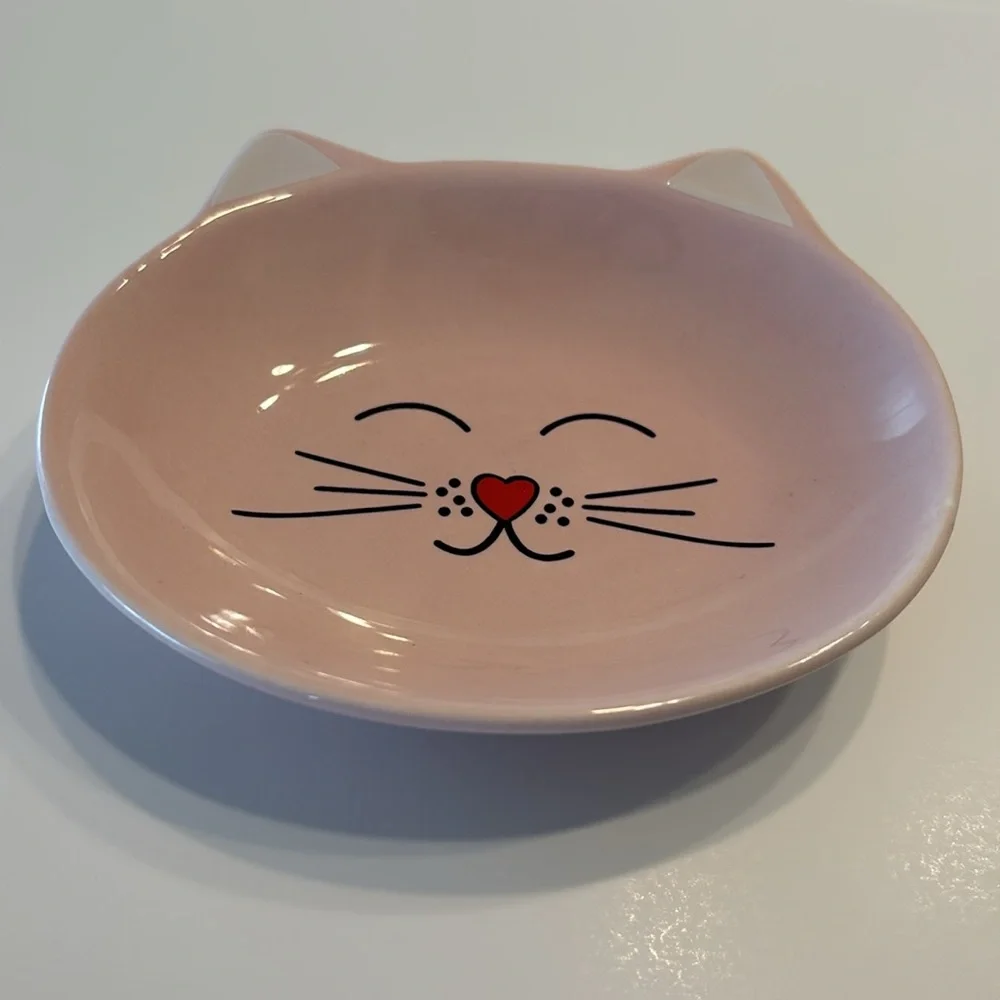 Parker Life Designs Pink Oscar Kitty Bowl